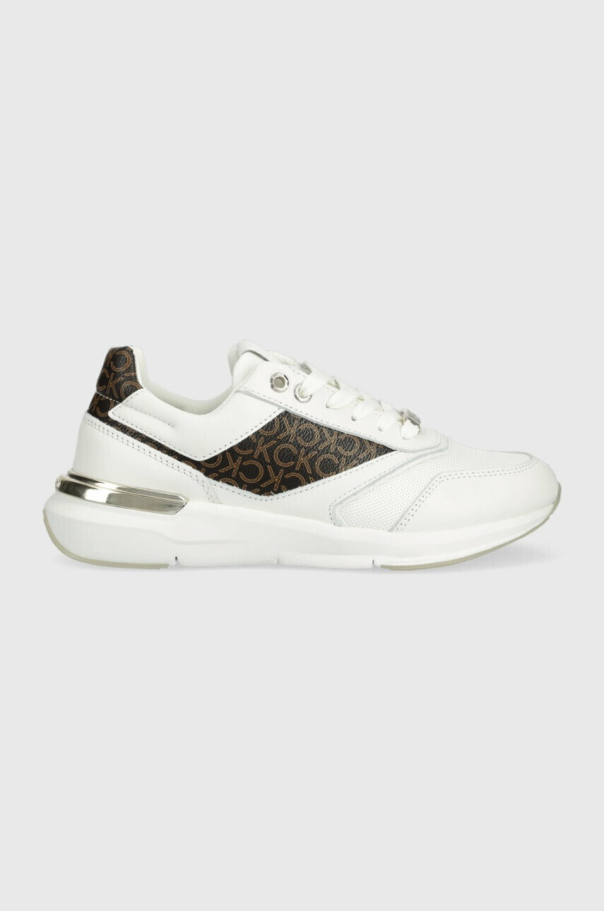 Calvin Klein Маратонки FLEXI RUNNER - MONO в бяло HW0HW01437 - Pepit.bg