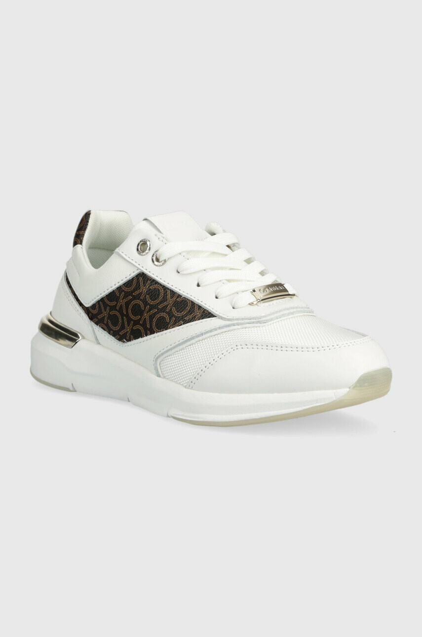 Calvin Klein Маратонки FLEXI RUNNER - MONO в бяло HW0HW01437 - Pepit.bg