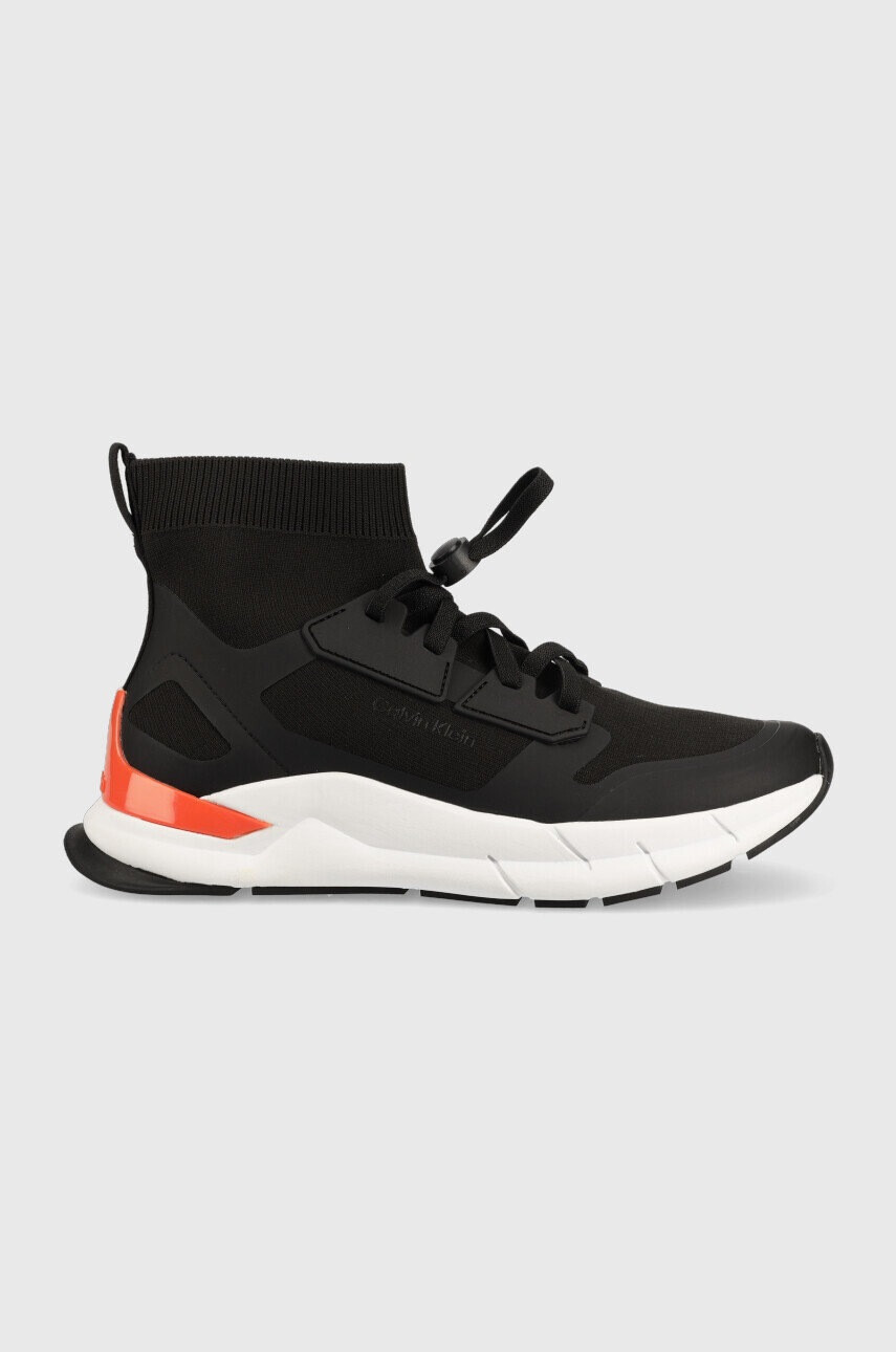 Calvin Klein Маратонки High Top Lace Up Knit - Pepit.bg