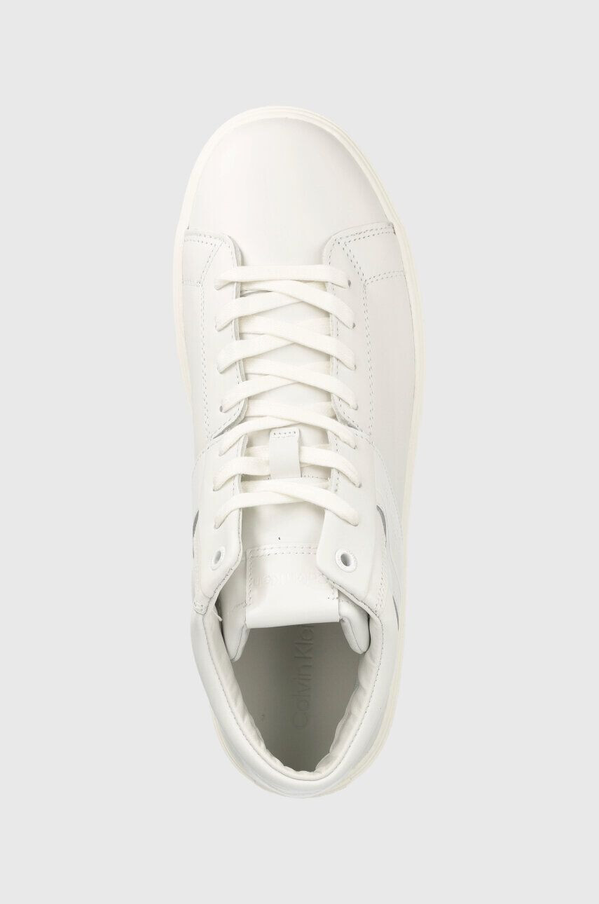 Calvin Klein Маратонки HIGH TOP LACE UP LTH в бяло HM0HM01057 - Pepit.bg