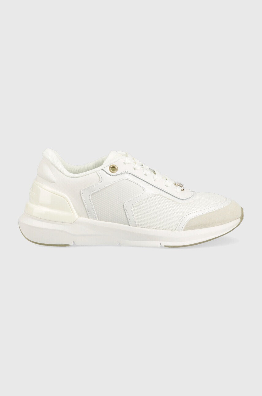 Calvin Klein Маратонки HW0HW01370 FLEXI RUNNER LACE UP в бяло - Pepit.bg