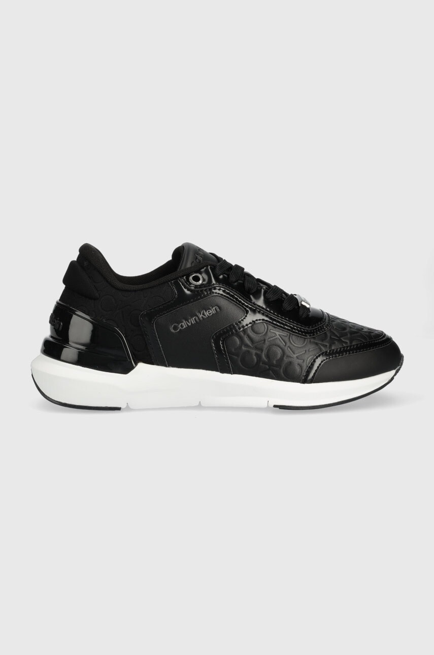 Calvin Klein Маратонки Hw0hw01375 Flexi Runner Mono Mix в черно - Pepit.bg