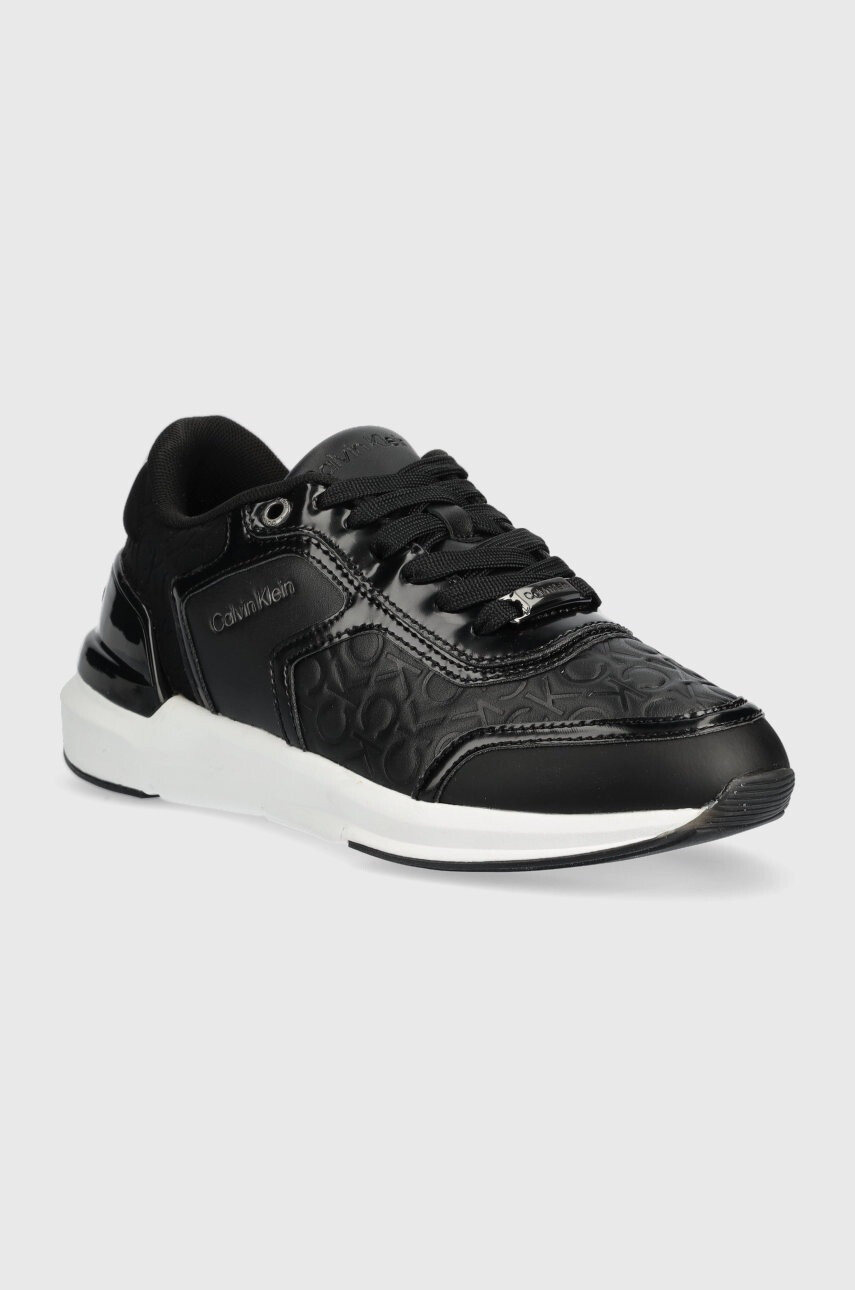 Calvin Klein Маратонки Hw0hw01375 Flexi Runner Mono Mix в черно - Pepit.bg