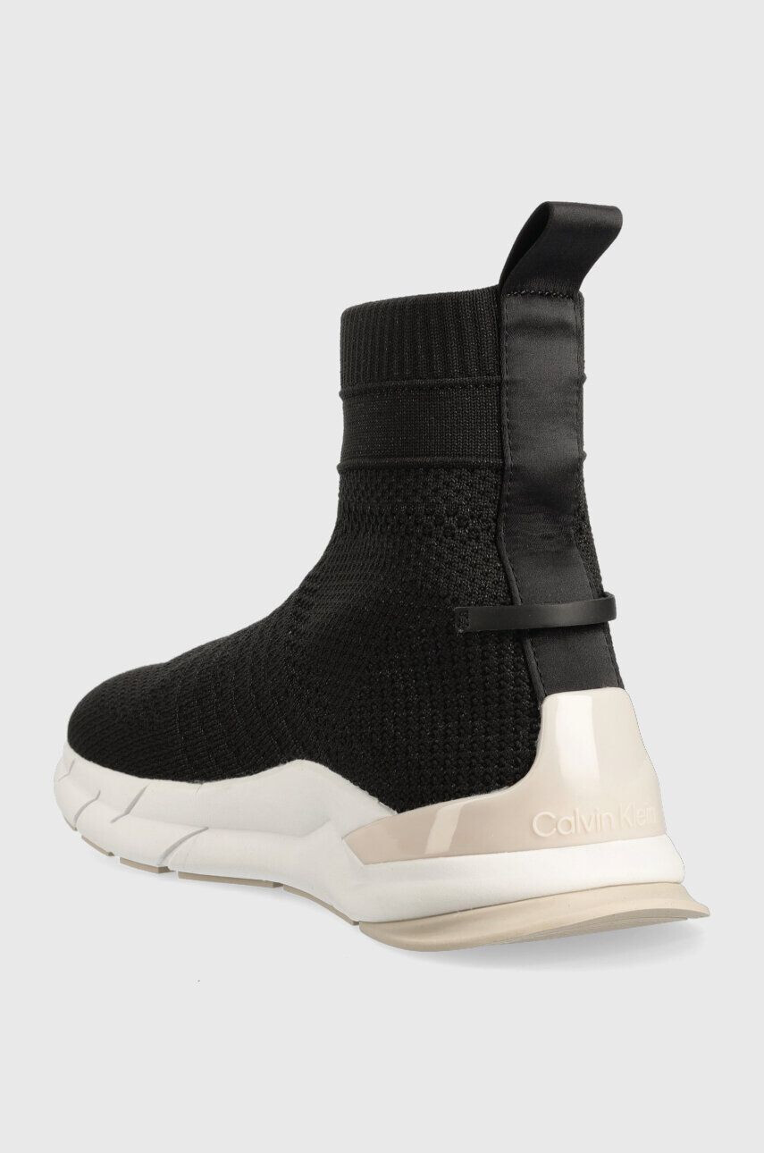 Calvin Klein Маратонки KNIT SOCK BOOT в черно HW0HW01539 - Pepit.bg