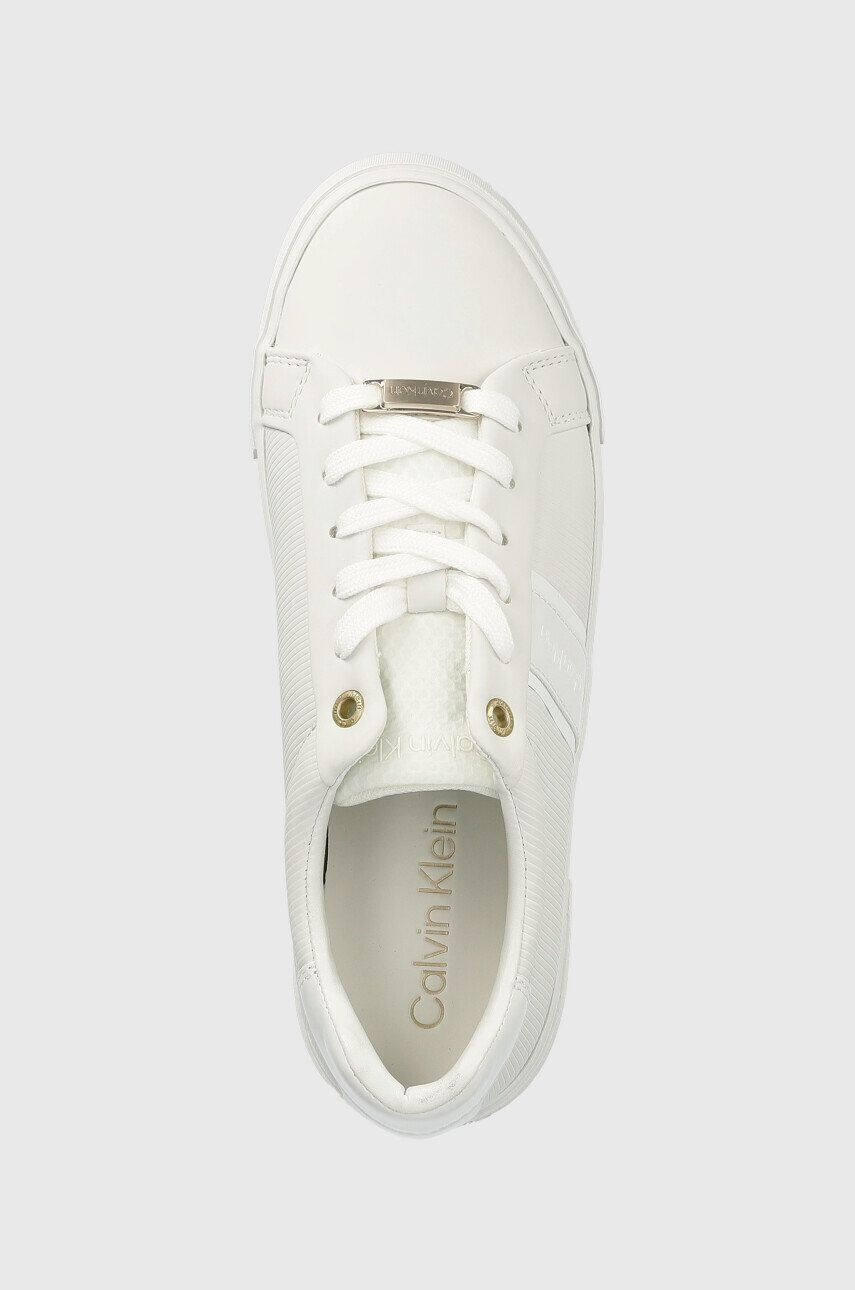 Calvin Klein Маратонки LOW PROFILE VULC LACE UP в бяло - Pepit.bg