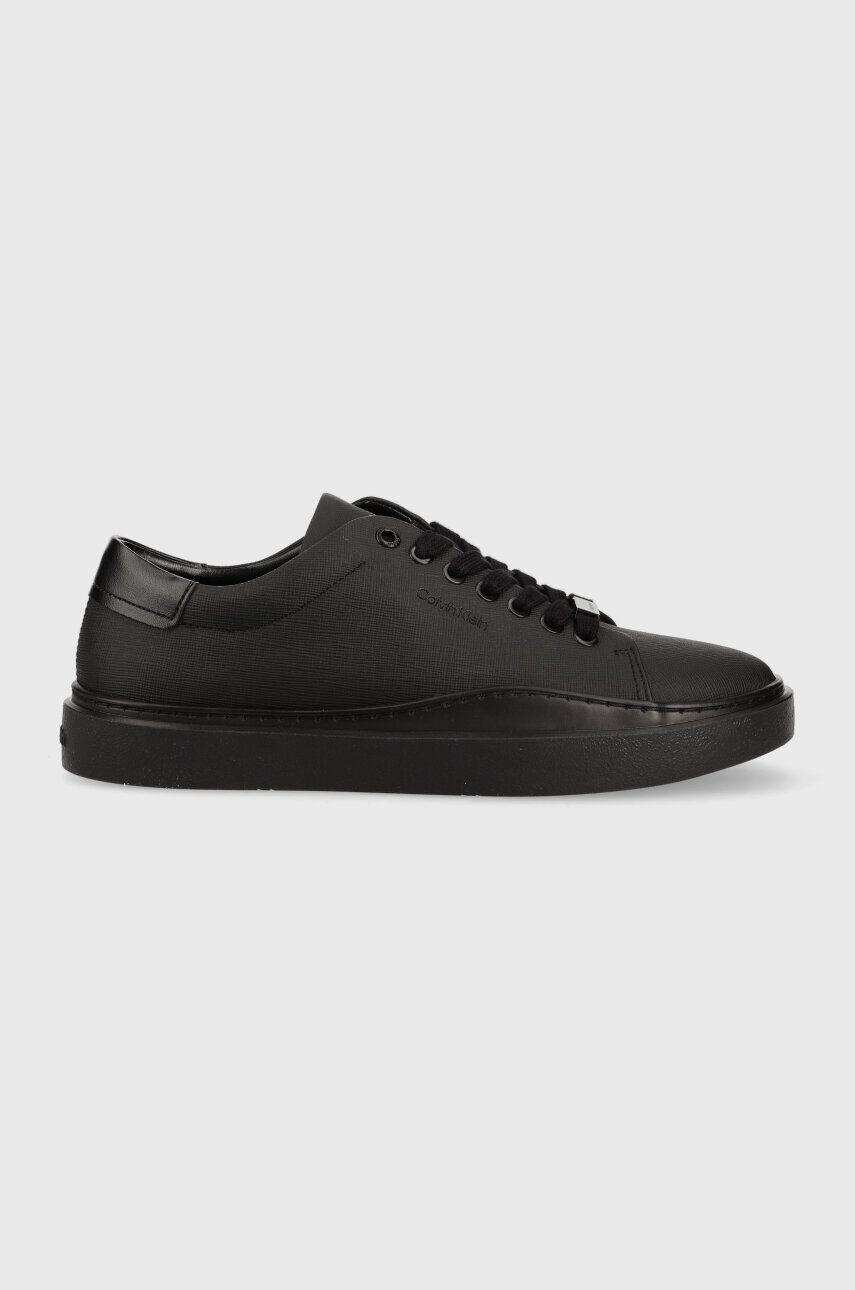 Calvin Klein Маратонки LOW TOP LACE UP LTH в черно HM0HM01051 - Pepit.bg