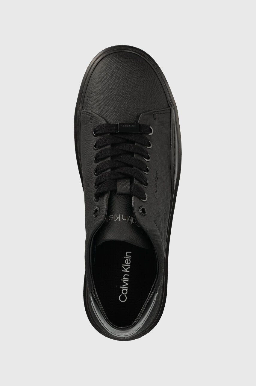 Calvin Klein Маратонки LOW TOP LACE UP LTH в черно HM0HM01051 - Pepit.bg