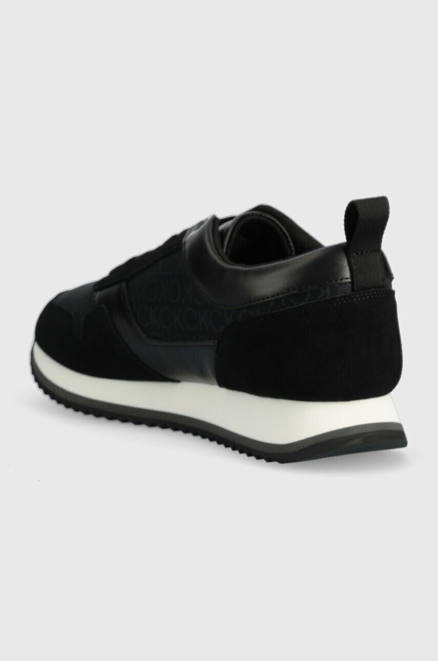 Calvin Klein Маратонки LOW TOP LACE UP MESH MONO в черно HM0HM00909 - Pepit.bg
