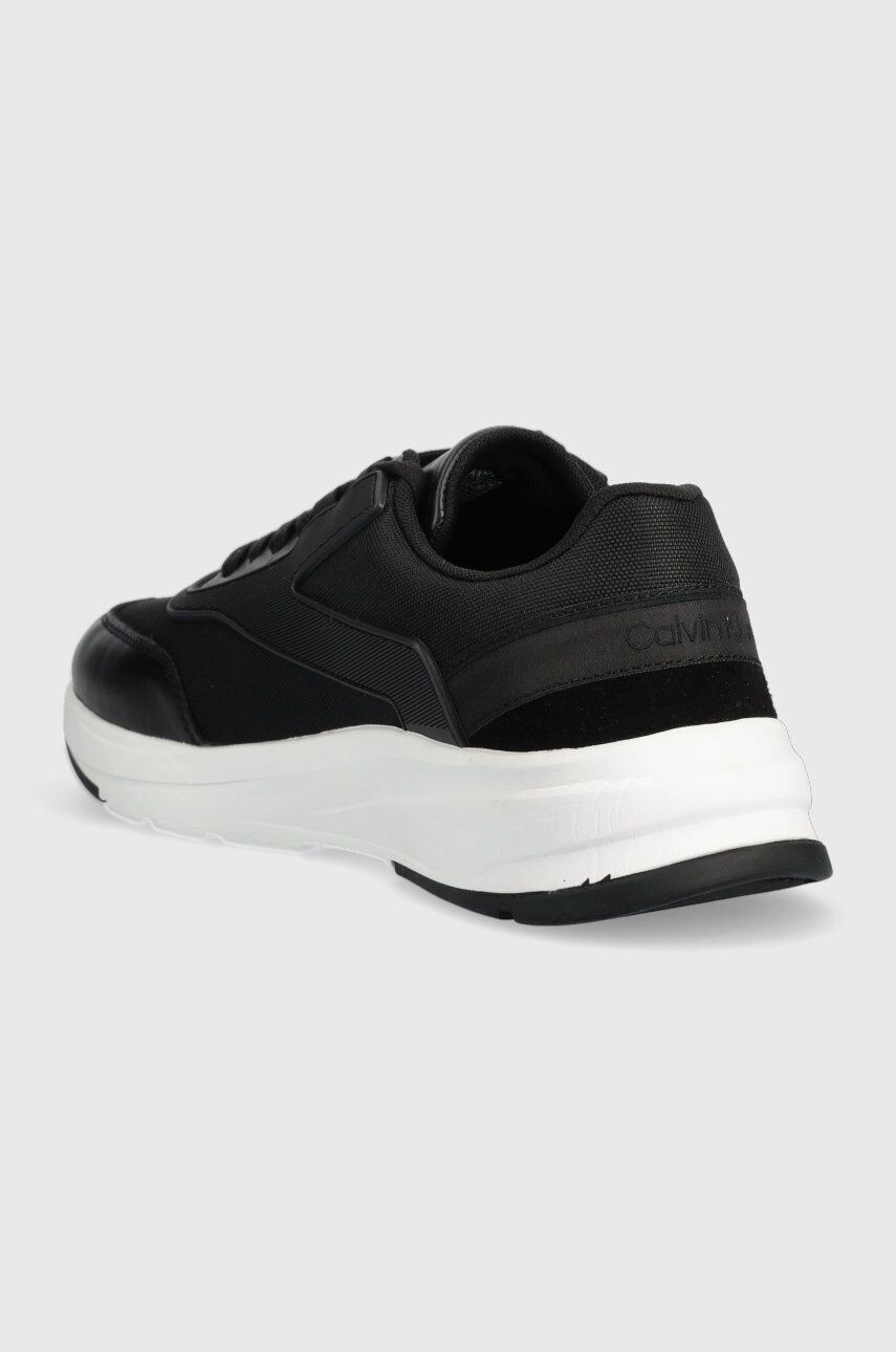 Calvin Klein Маратонки Low Top Lace Up Mix в черно - Pepit.bg