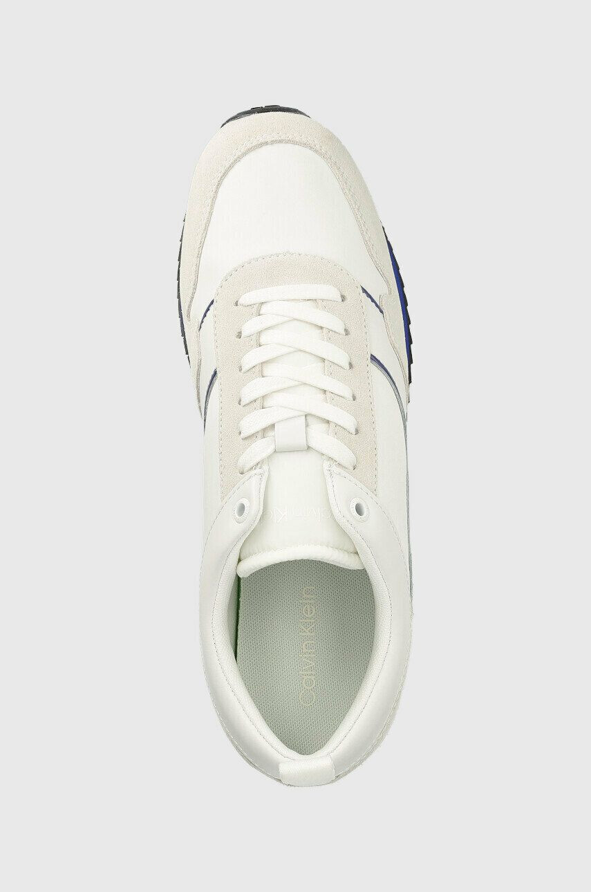 Calvin Klein Маратонки LOW TOP LACE UP MIX В бяло - Pepit.bg