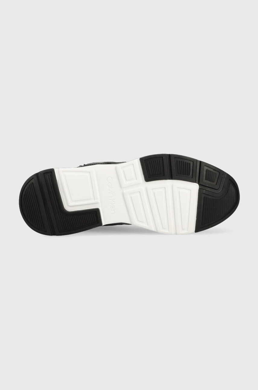 Calvin Klein Маратонки LOW TOP LACE UP MIX в черно HM0HM00901 - Pepit.bg