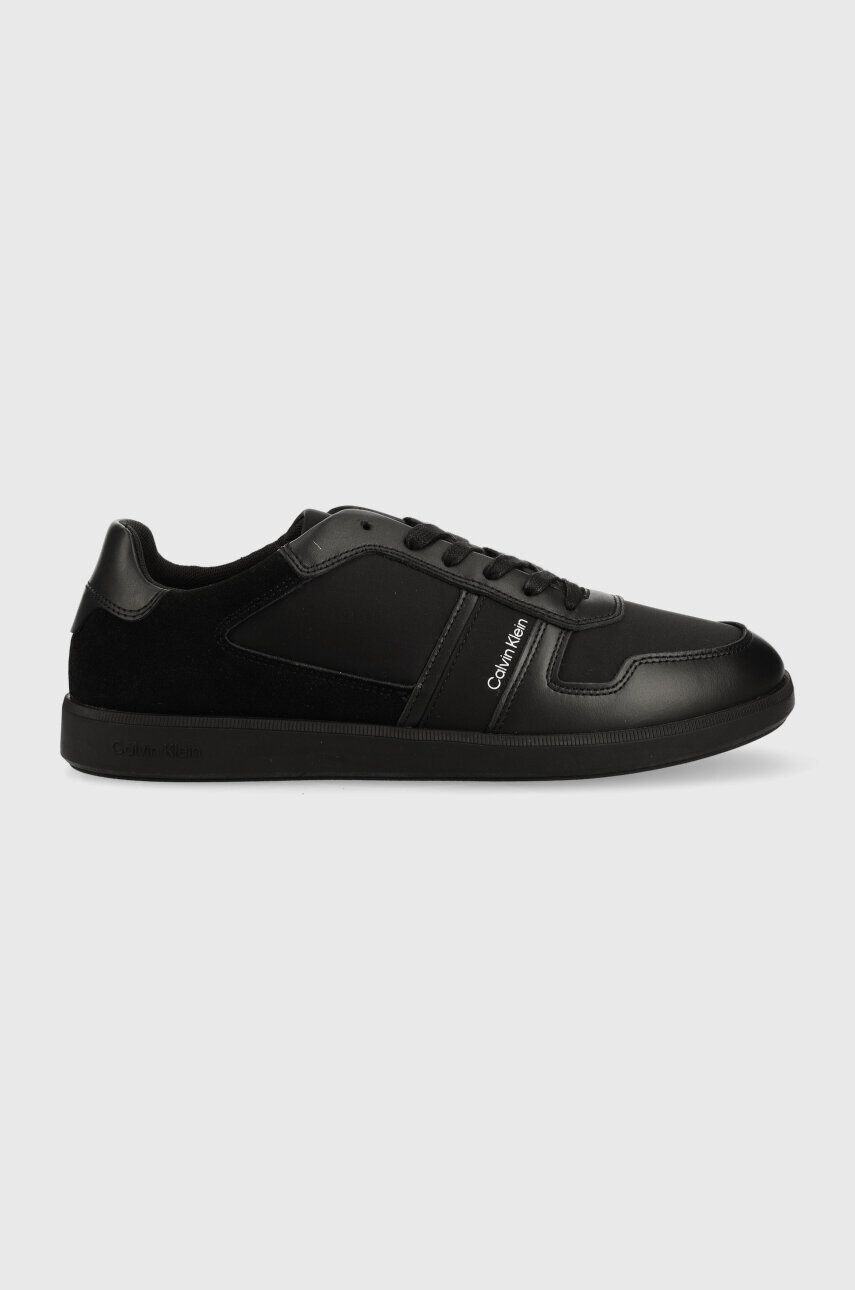 Calvin Klein Маратонки LOW TOP LACE UP MIX в черно HM0HM00491 - Pepit.bg