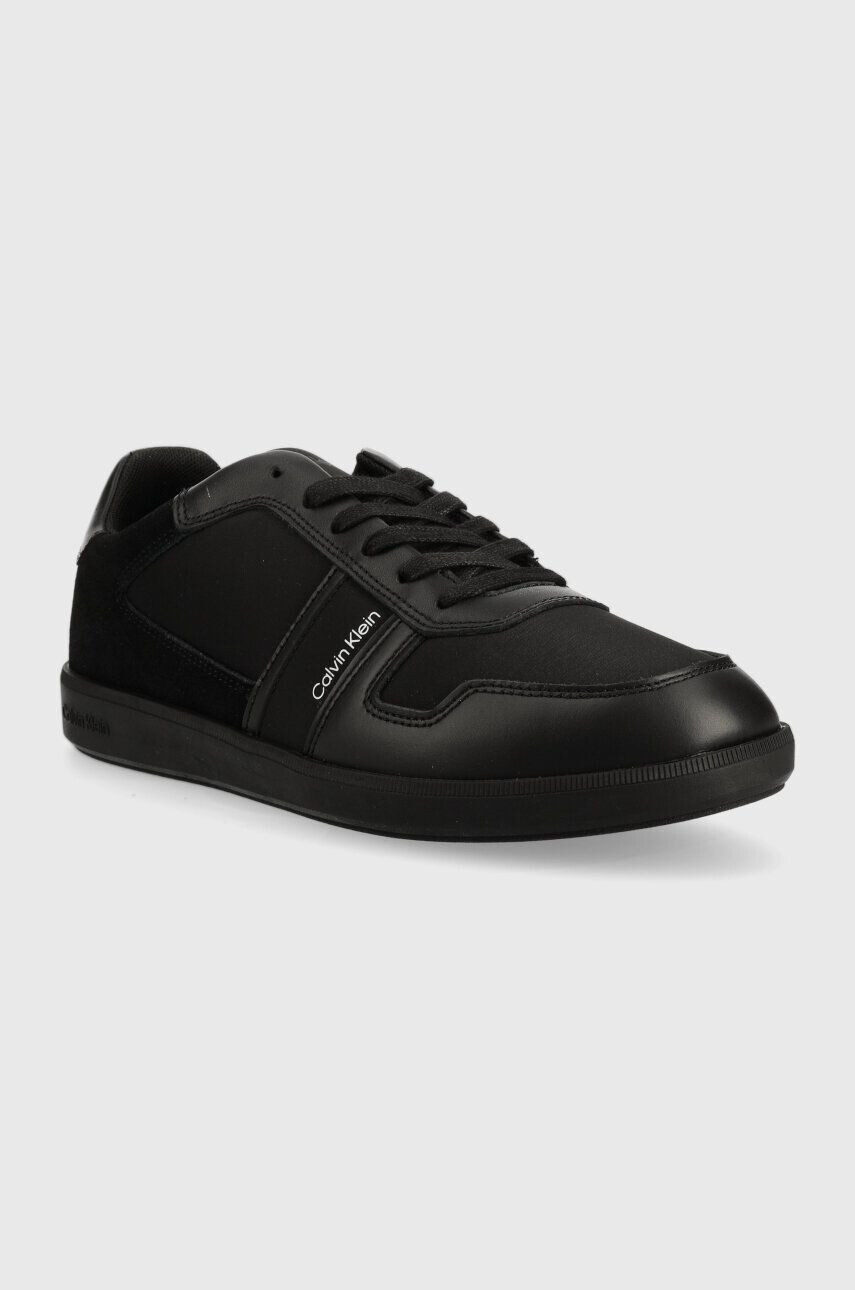 Calvin Klein Маратонки LOW TOP LACE UP MIX в черно HM0HM00491 - Pepit.bg