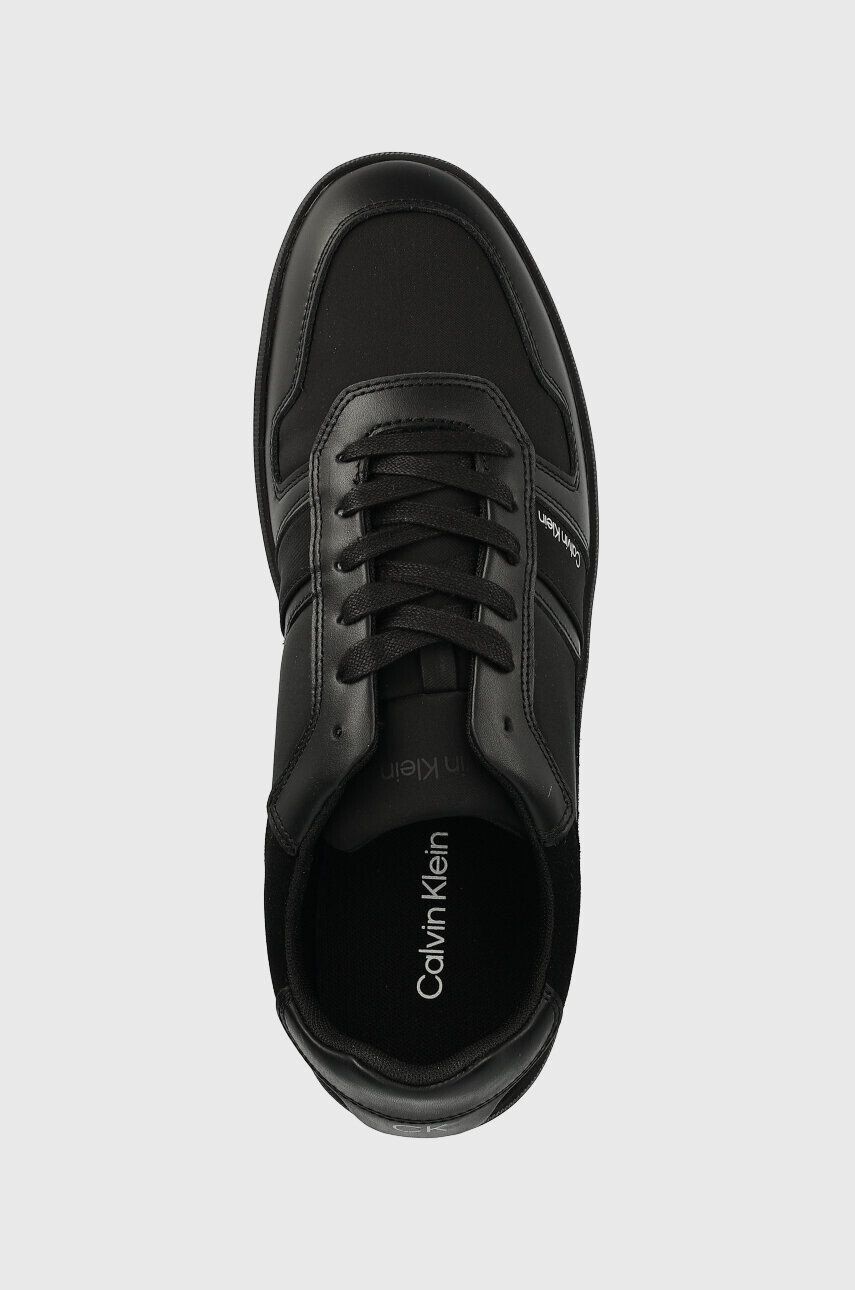 Calvin Klein Маратонки LOW TOP LACE UP MIX в черно HM0HM00491 - Pepit.bg