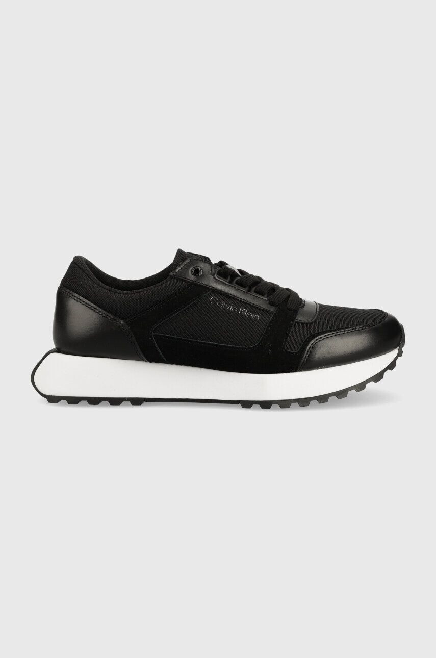 Calvin Klein Маратонки LOW TOP LACE UP MIX в черно HM0HM00926 - Pepit.bg