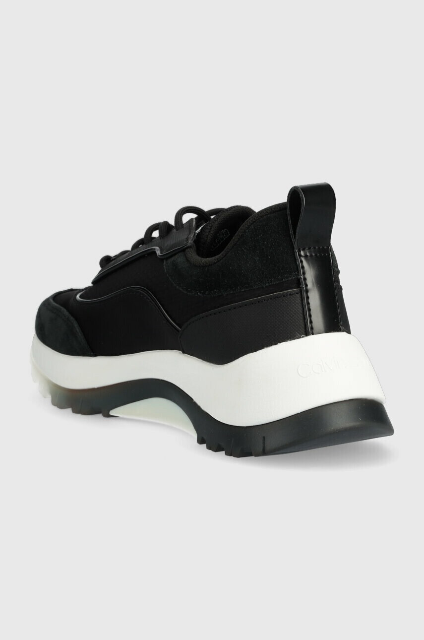 Calvin Klein Маратонки RUNNER LACE UP - LTH/SAT - Pepit.bg