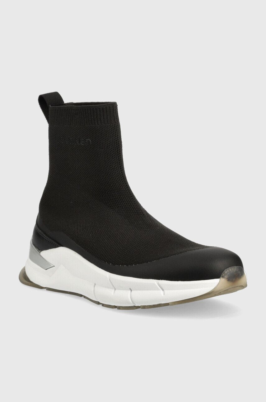 Calvin Klein Маратонки Sock Boot в черно - Pepit.bg