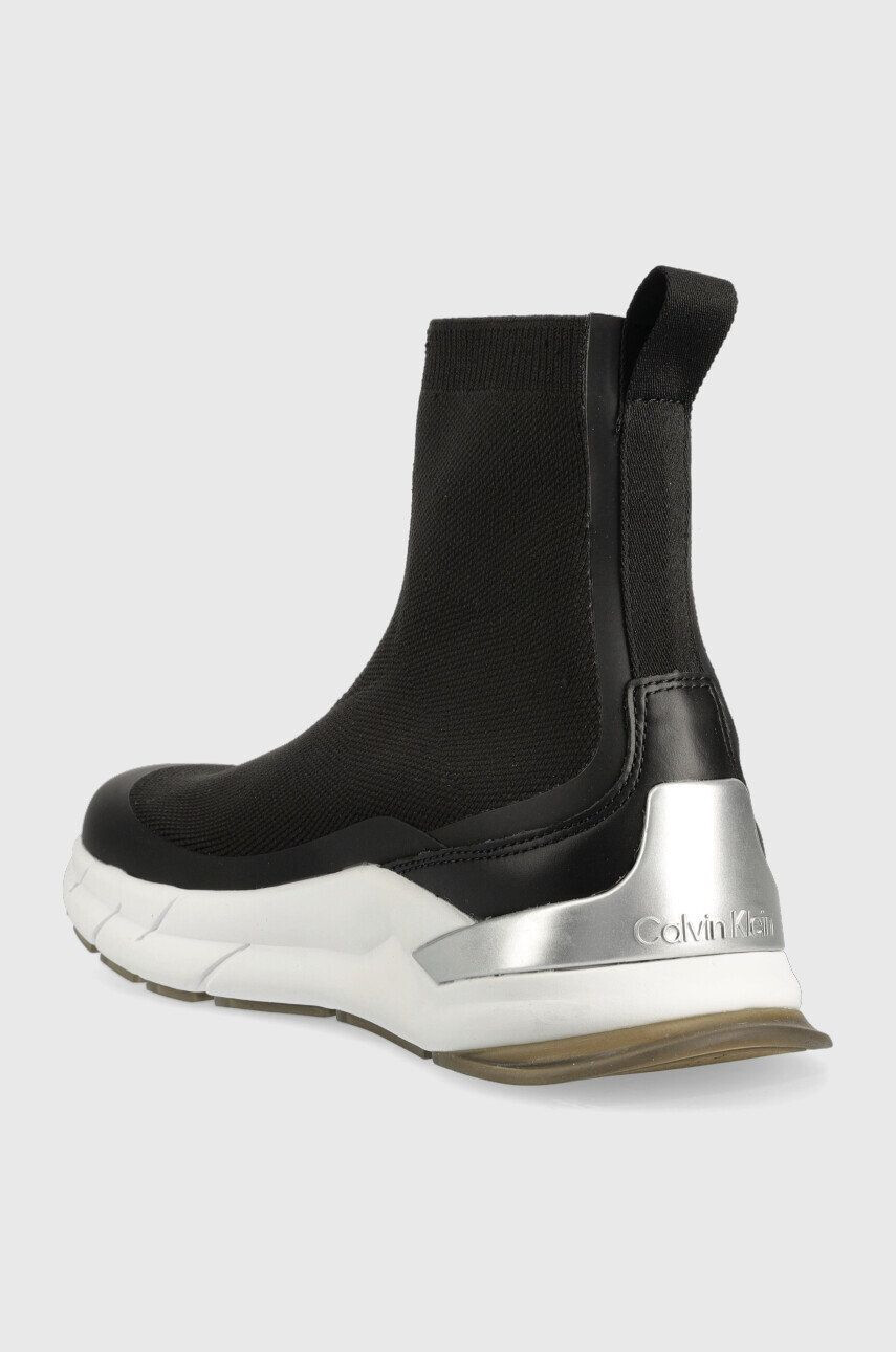 Calvin Klein Маратонки Sock Boot в черно - Pepit.bg