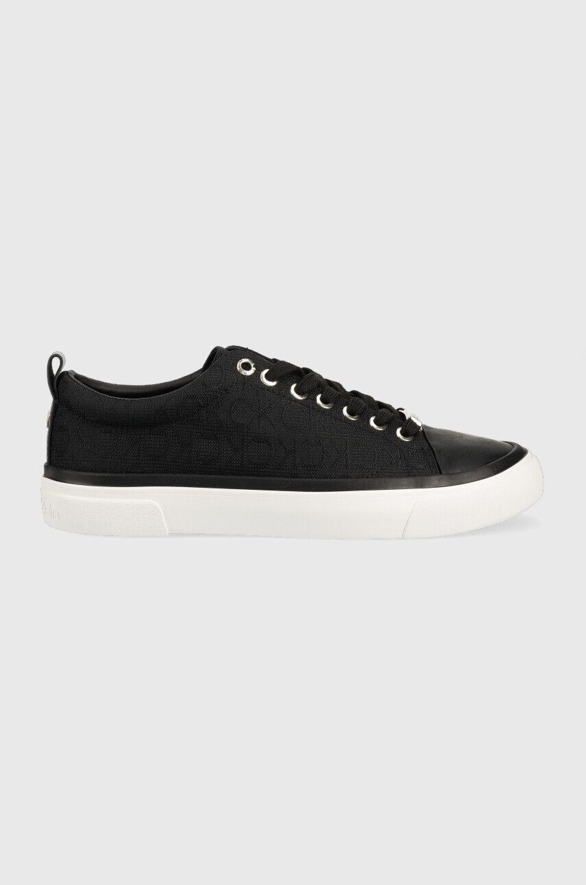 Calvin Klein Ниски кецове Vulc Lace Up в черно - Pepit.bg