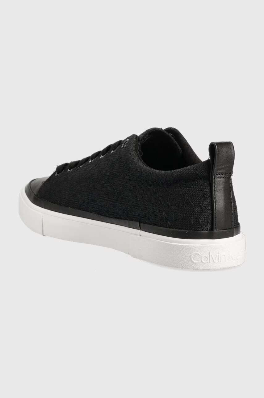 Calvin Klein Ниски кецове VULC LACE UP - MONO в черно HW0HW01777 - Pepit.bg