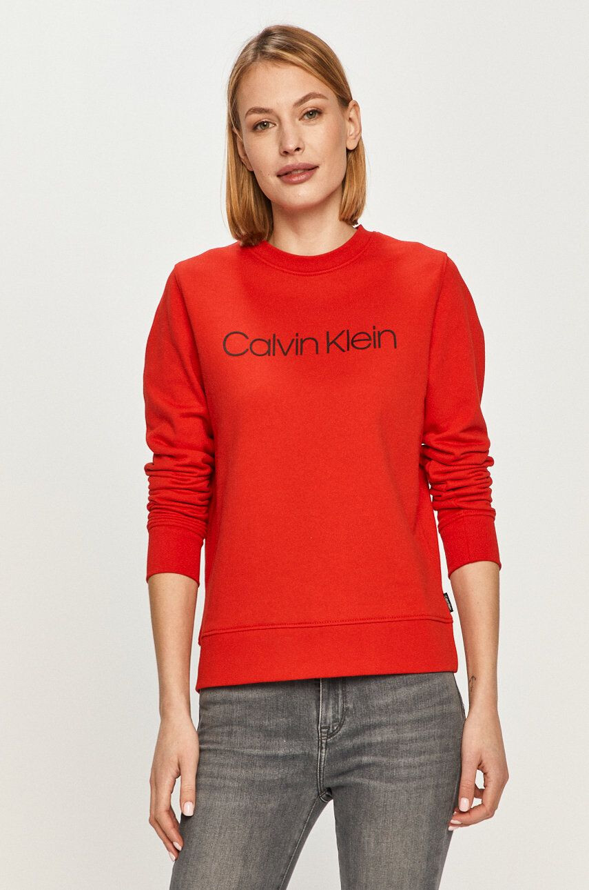 Calvin Klein Памучен суичър - Pepit.bg