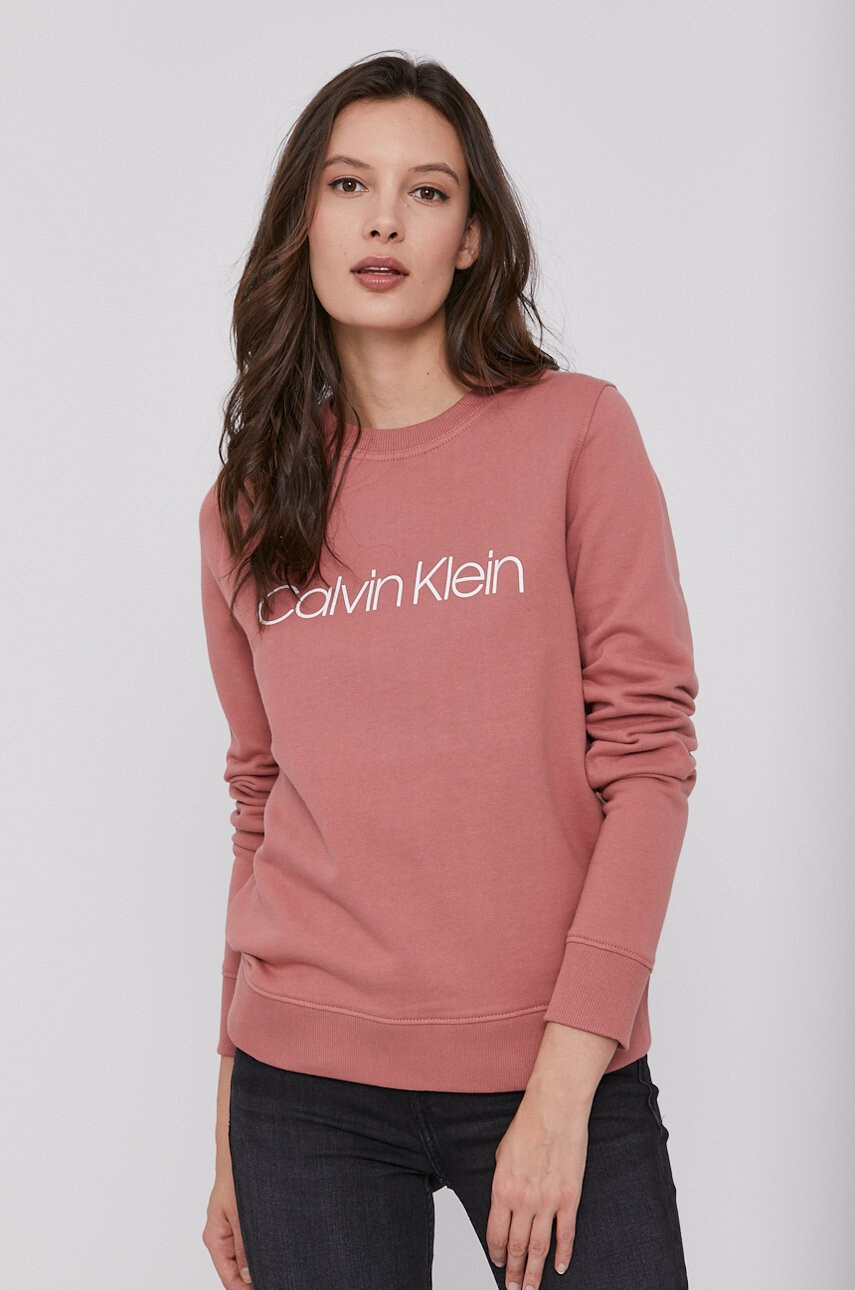 Calvin Klein Памучен суичър - Pepit.bg
