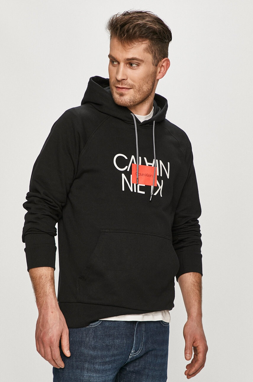Calvin Klein Памучен суичър - Pepit.bg