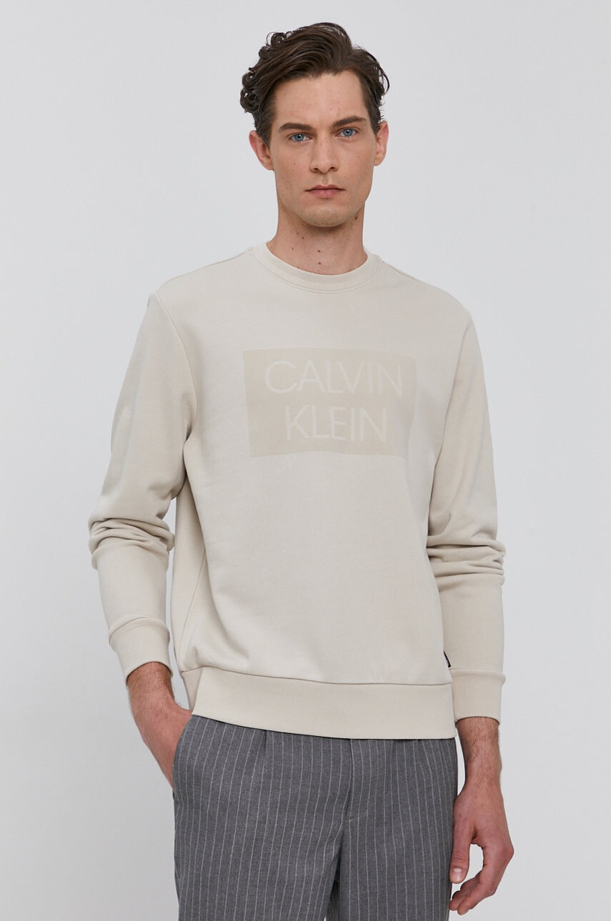 Calvin Klein Памучен суичър - Pepit.bg