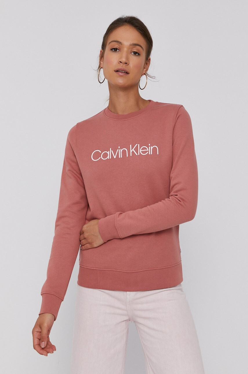 Calvin Klein Памучен суичър - Pepit.bg