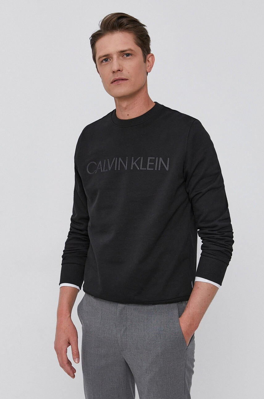 Calvin Klein Памучен суичър - Pepit.bg