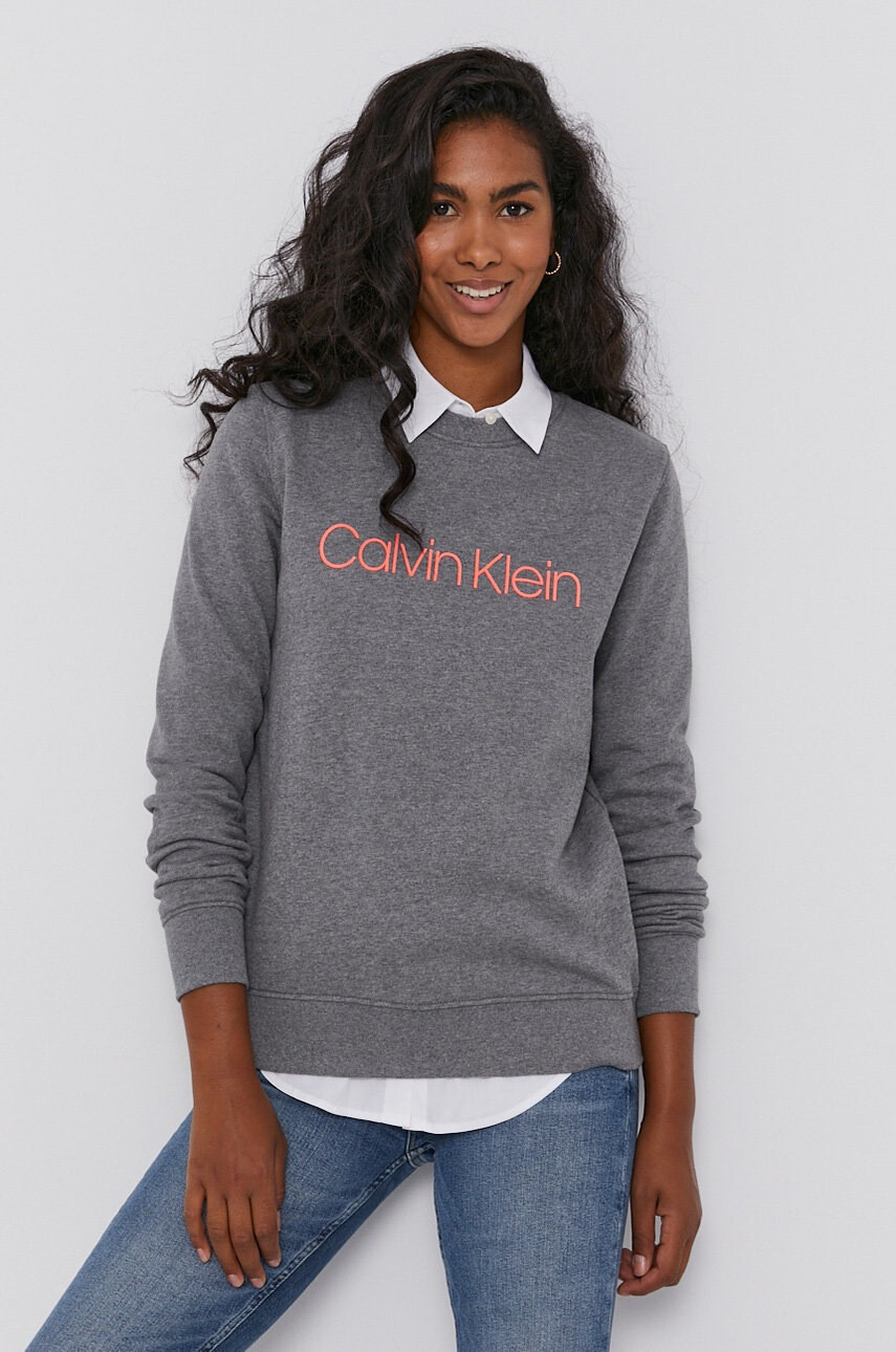 Calvin Klein Памучен суичър - Pepit.bg