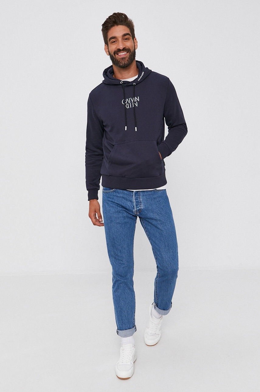 Calvin Klein Памучен суичър - Pepit.bg