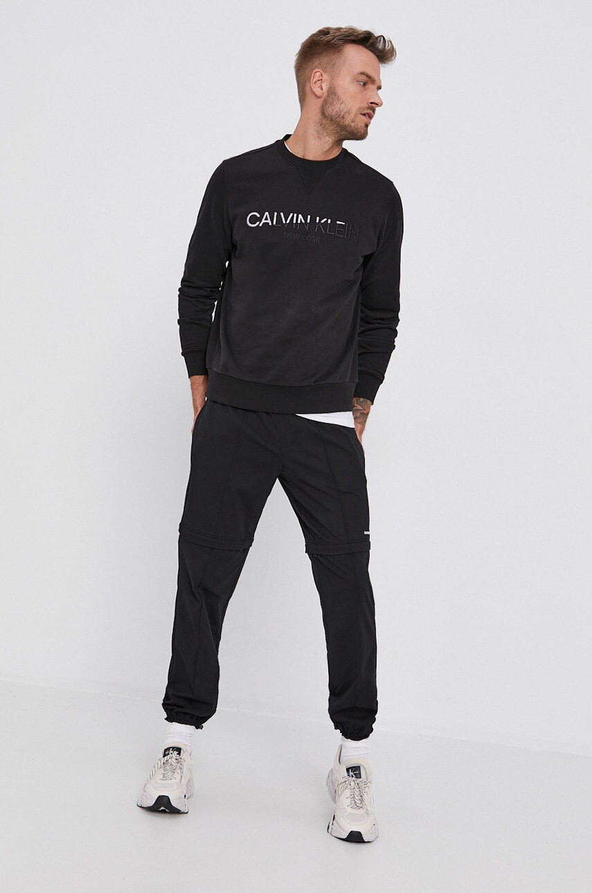 Calvin Klein Памучен суичър - Pepit.bg