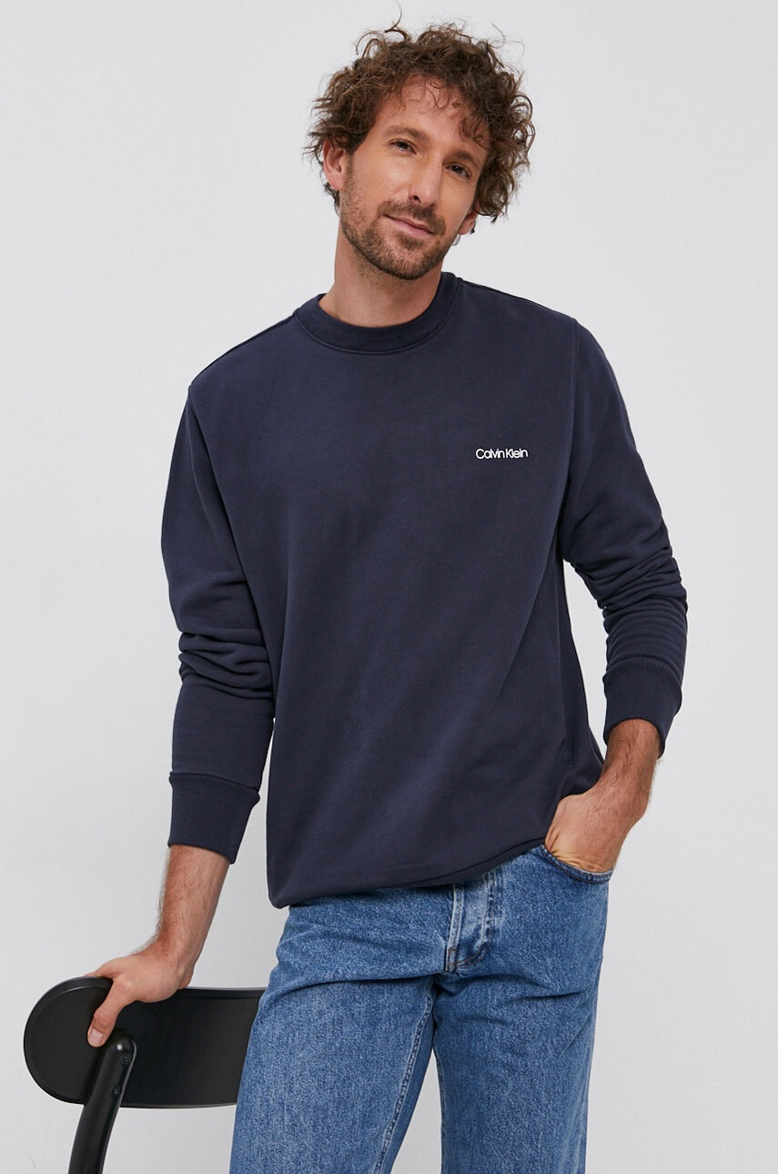 Calvin Klein Памучен суичър - Pepit.bg
