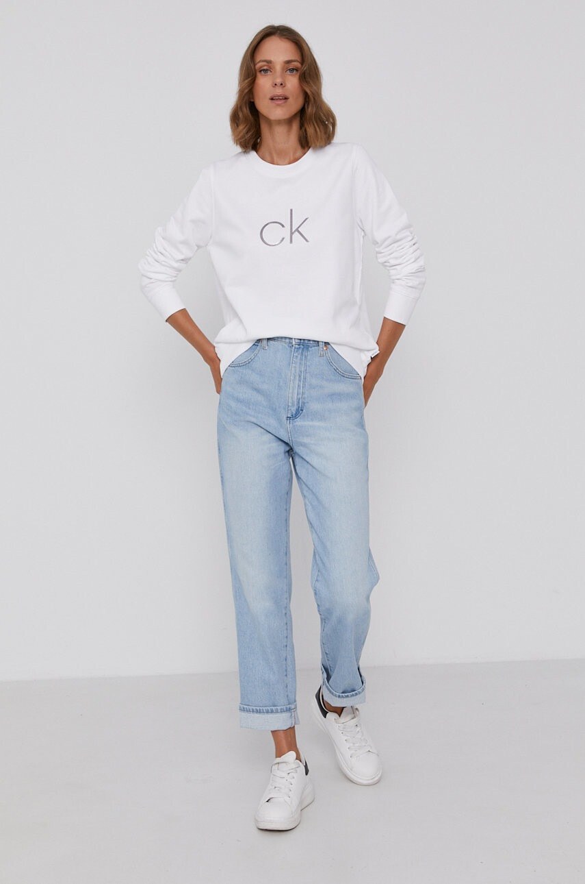 Calvin Klein Памучен суичър - Pepit.bg