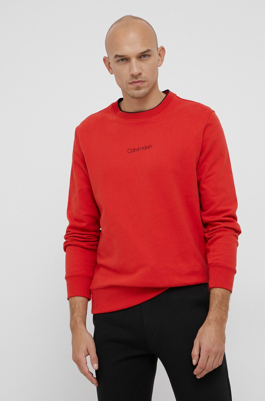 Calvin Klein Памучен суичър - Pepit.bg
