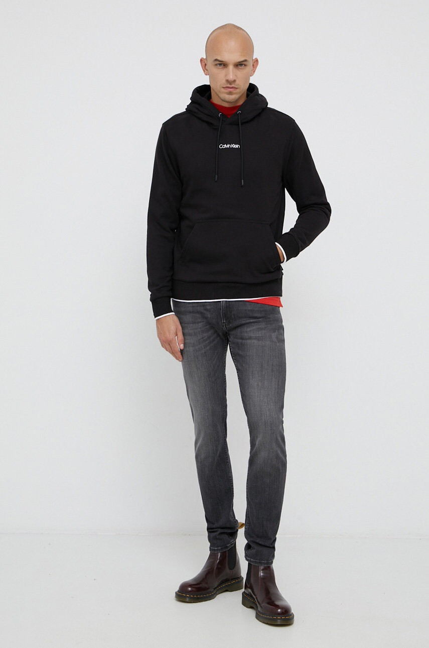 Calvin Klein Памучен суичър - Pepit.bg