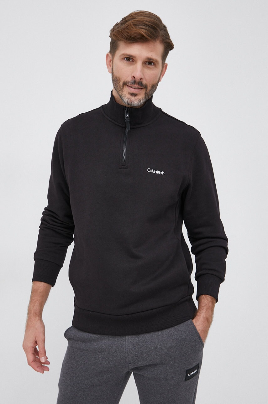 Calvin Klein Памучен суичър - Pepit.bg