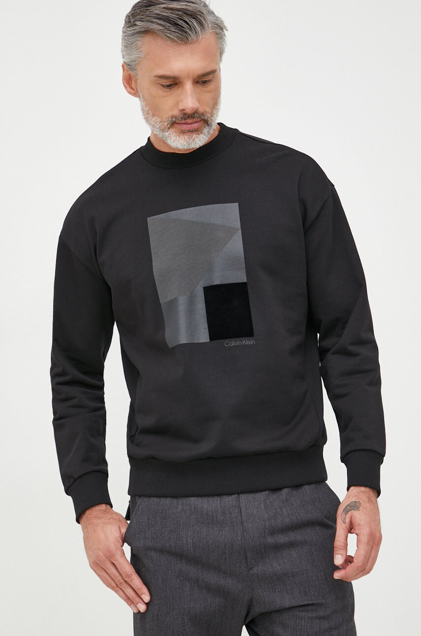 Calvin Klein Памучен суичър - Pepit.bg