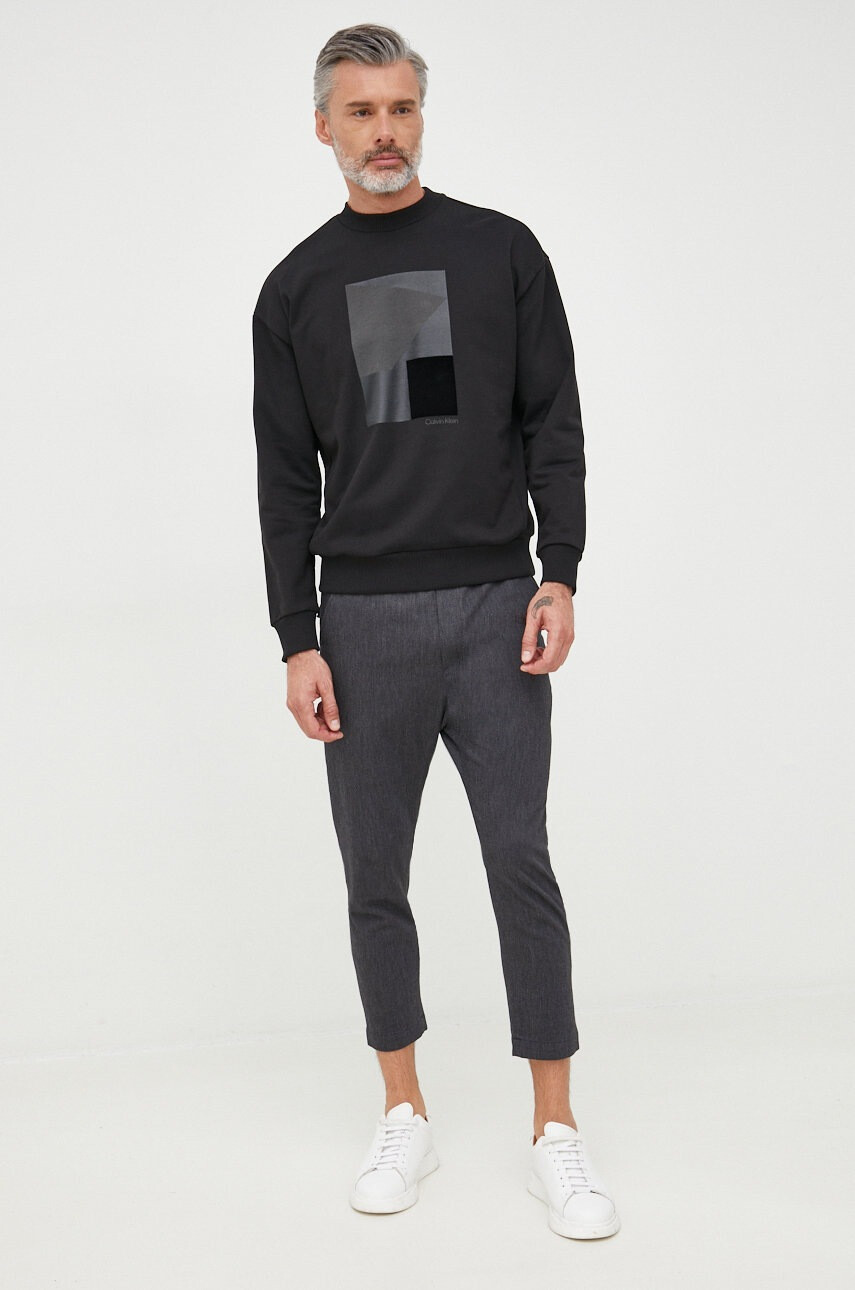 Calvin Klein Памучен суичър - Pepit.bg