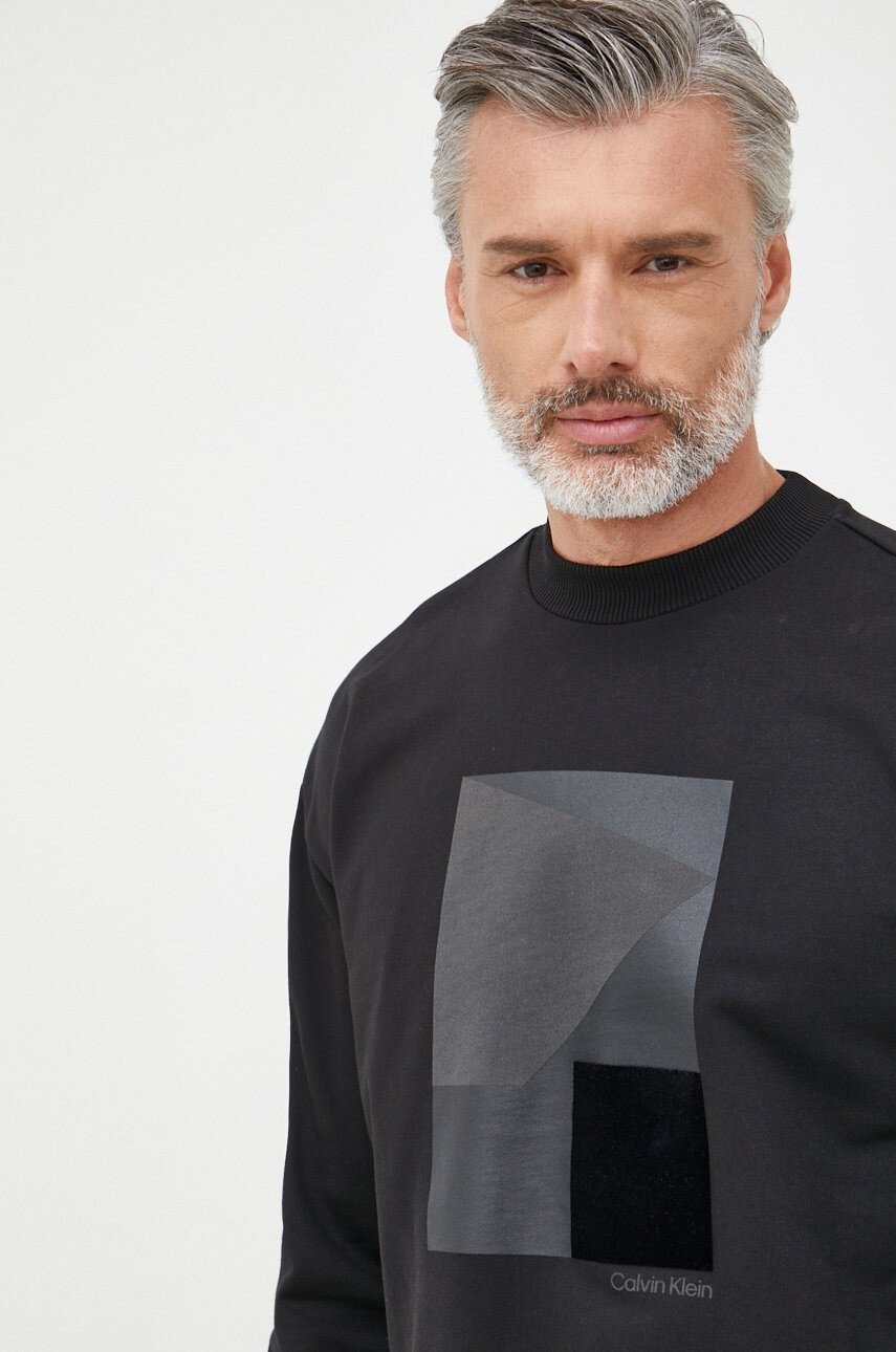 Calvin Klein Памучен суичър - Pepit.bg