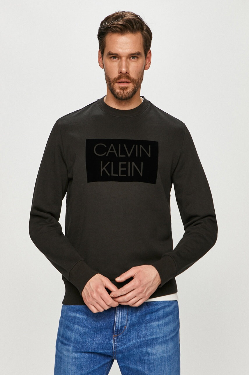 Calvin Klein Памучен суичър - Pepit.bg