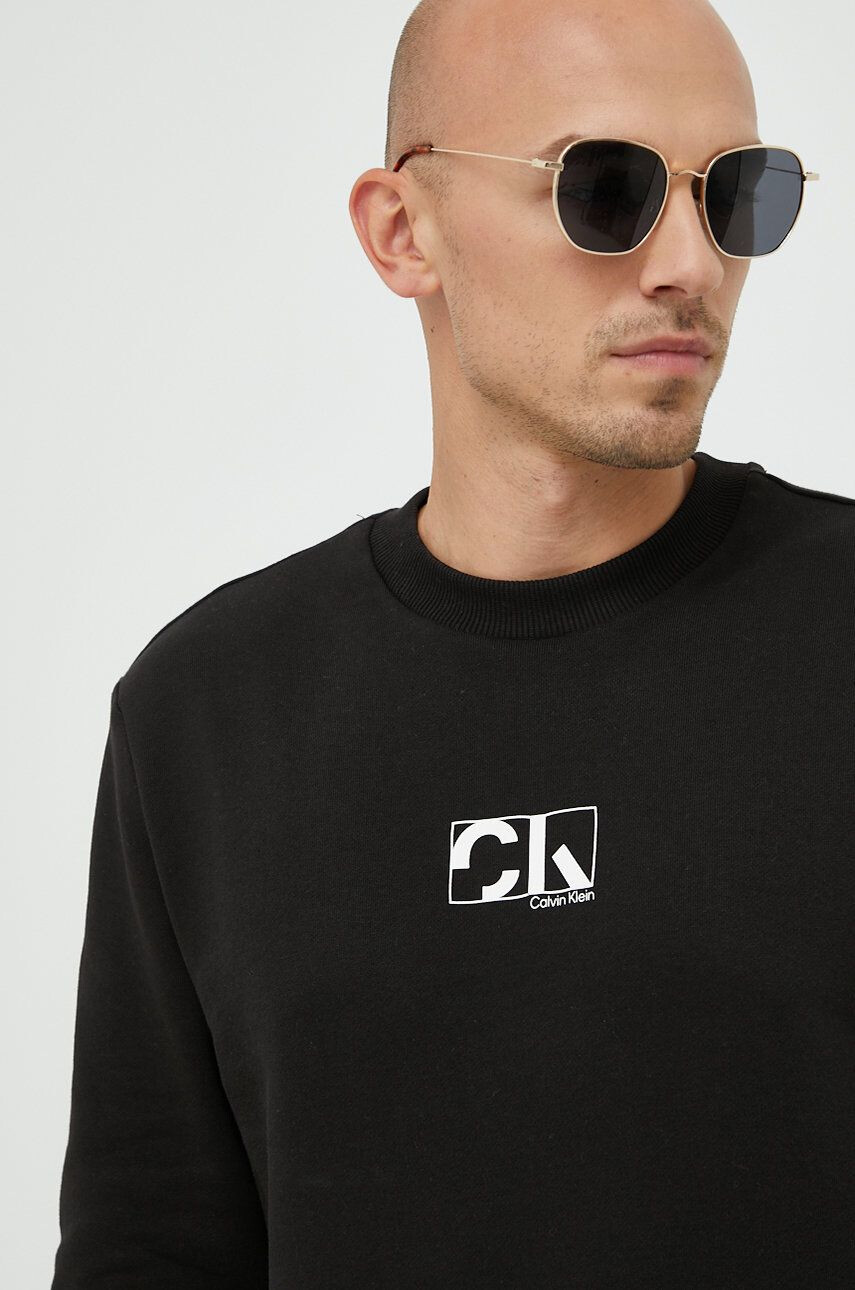 Calvin Klein Памучен суичър - Pepit.bg