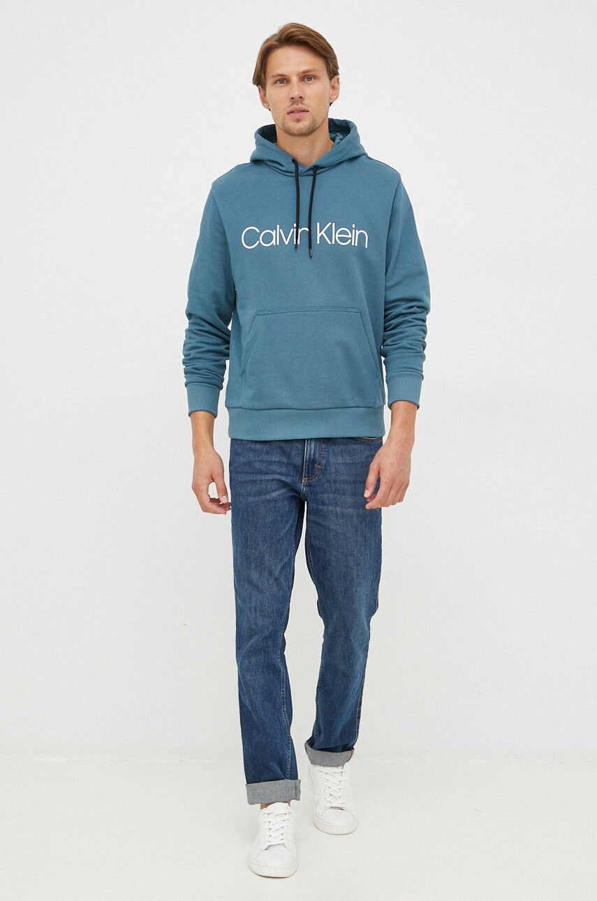 Calvin Klein Памучен суичър - Pepit.bg