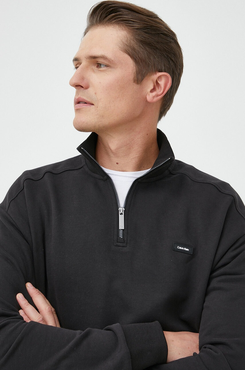 Calvin Klein Памучен суичър - Pepit.bg