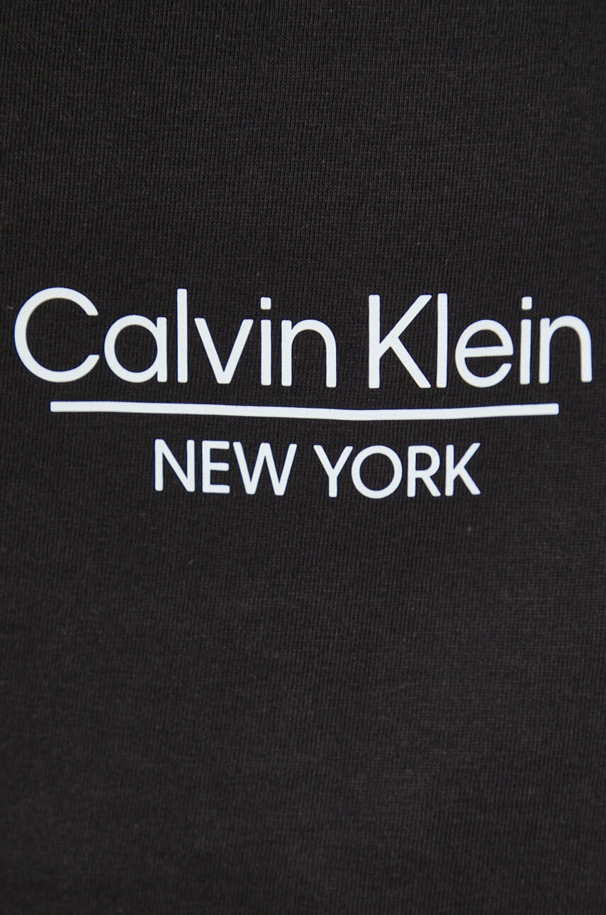 Calvin Klein Памучна блуза с дълги ръкави - Pepit.bg