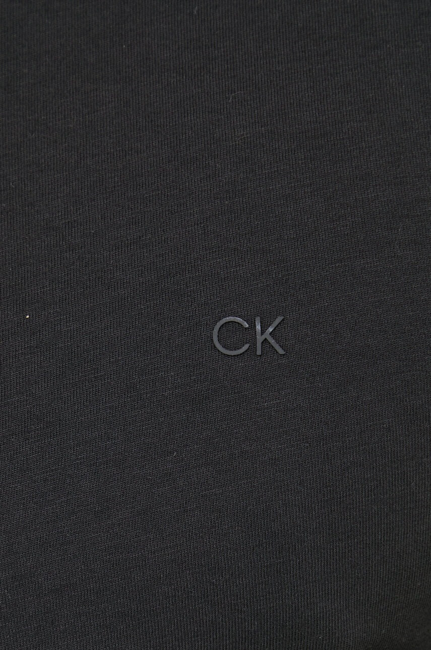 Calvin Klein Памучна блуза с дълги ръкави - Pepit.bg