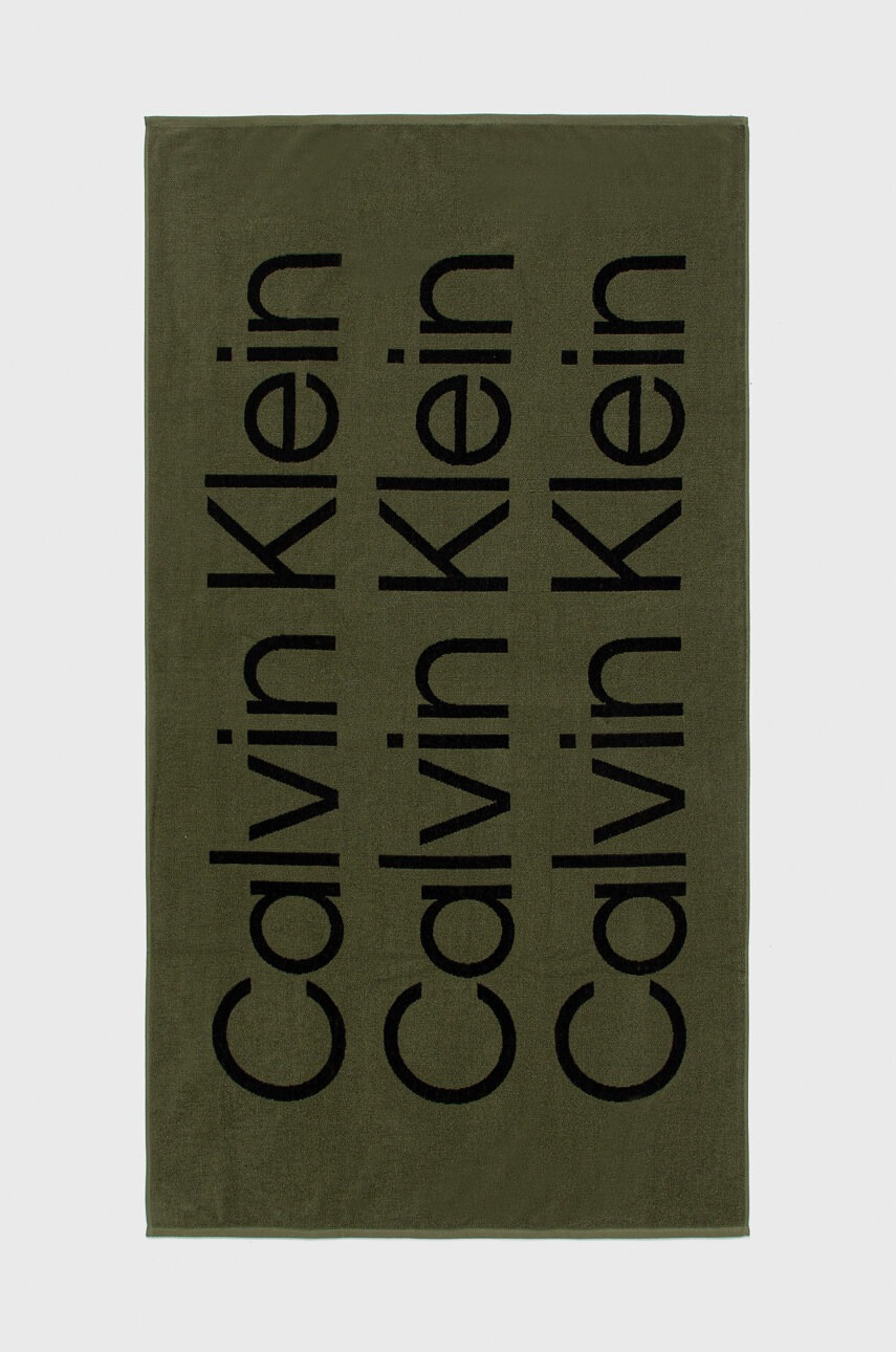 Calvin Klein Памучна кърпа - Pepit.bg