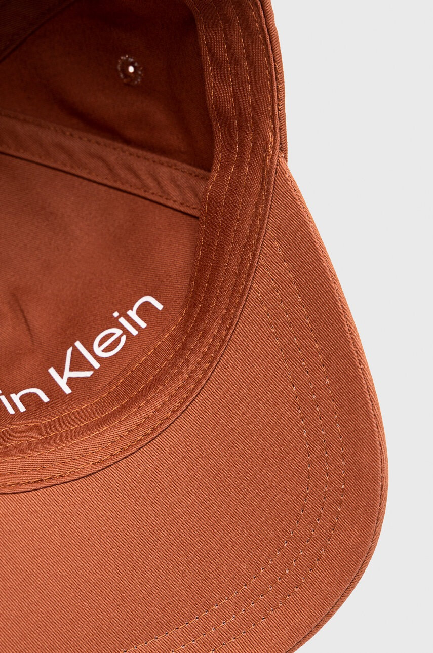 Calvin Klein Памучна шапка - Pepit.bg