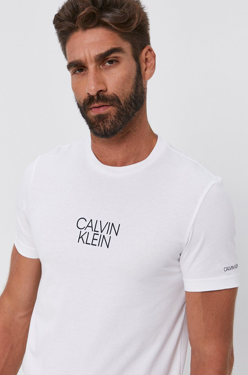 Calvin Klein Памучна тениска - Pepit.bg